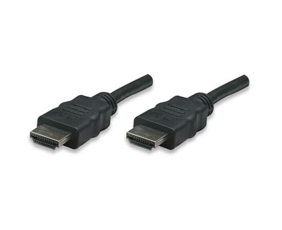 Кабель мультимедийный HDMI to HDMI 5.0m Manhattan (306133)