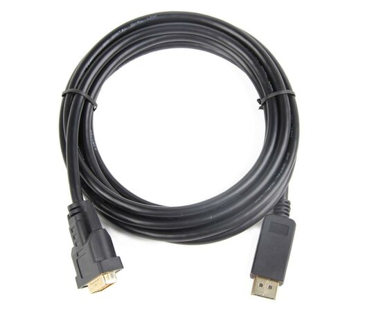Кабель мультимедийный Display Port to DVI 24+1pin, 1.8m Cablexpert (CC-DPM-DVIM-1.8М), изображение 2 Кабель мультимедийный Display Port to DVI 24+1pin, 1.8m Cablexpert (CC-DPM-DVIM-1.8М), изображение 2