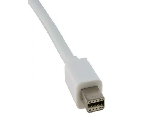 Кабель мультимедійний Mini DisplayPort to DVI 0.15m Extradigital (KBD1677), зображення 3 Кабель мультимедійний Mini DisplayPort to DVI 0.15m Extradigital (KBD1677), зображення 3