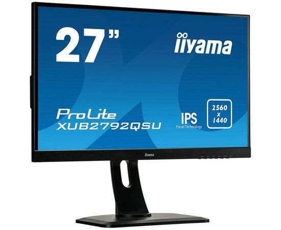 Монітор iiyama XUB2792QSU-B1, зображення 2 Монітор iiyama XUB2792QSU-B1, зображення 2