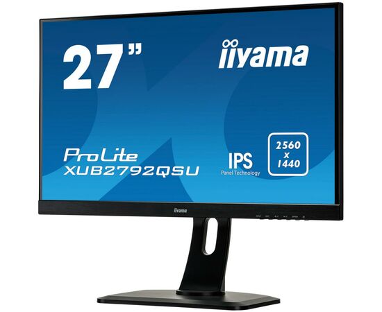Монітор iiyama XUB2792QSU-B1, зображення 3 Монітор iiyama XUB2792QSU-B1, зображення 3