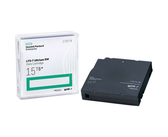 Дата-картридж HP LTO-7 Ultrium 15TB RW Data Cartridge (C7977A)