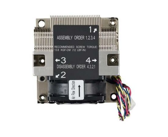 Кулер Supermicro SNK-P0068AP4/LGA3647/2U Active/Square ILM (SNK-P0068AP4), изображение 3 Кулер Supermicro SNK-P0068AP4/LGA3647/2U Active/Square ILM (SNK-P0068AP4), изображение 3