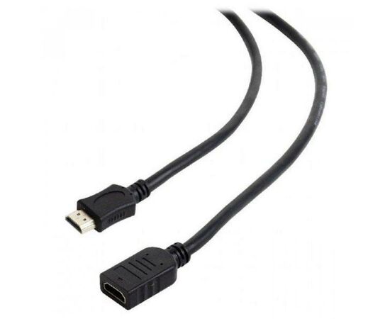 Кабель мультимедийный HDMI male to female 0.5m Cablexpert (CC-HDMI4X-0.5M), изображение 3 Кабель мультимедийный HDMI male to female 0.5m Cablexpert (CC-HDMI4X-0.5M), изображение 3