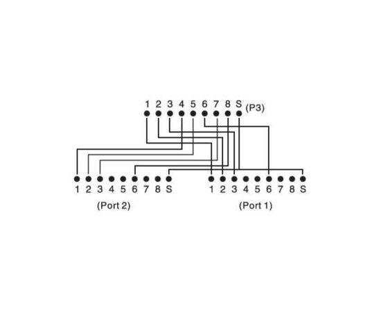 Разветвитель Digitus витой пары, STP, cat.5e, 1x2RJ-45 (DN-93904), изображение 2 Разветвитель Digitus витой пары, STP, cat.5e, 1x2RJ-45 (DN-93904), изображение 2