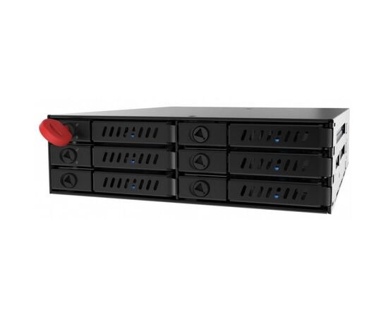 Бэкплейн Chieftec 1x5.25"/6x2.5" Hot-Swap Metal (CMR-625), изображение 2 Бэкплейн Chieftec 1x5.25"/6x2.5" Hot-Swap Metal (CMR-625), изображение 2