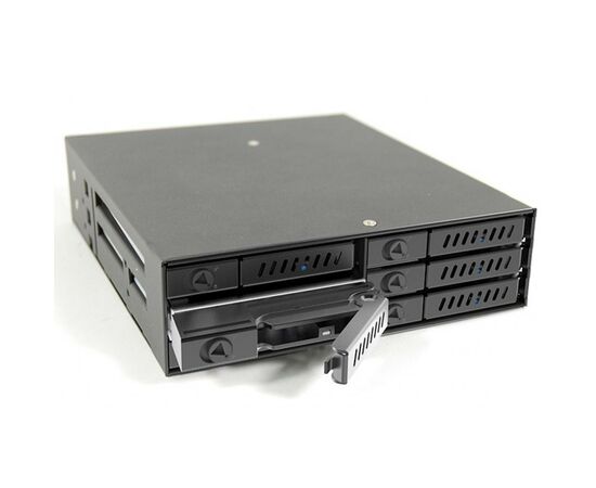 Бэкплейн Chieftec 1x5.25"/6x2.5" Hot-Swap Metal (CMR-625), изображение 7 Бэкплейн Chieftec 1x5.25"/6x2.5" Hot-Swap Metal (CMR-625), изображение 7