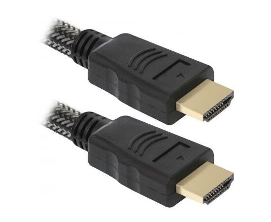 Кабель мультимедийный HDMI to HDMI 1.0m HDMI-03PRO Defender (87340), изображение 2 Кабель мультимедийный HDMI to HDMI 1.0m HDMI-03PRO Defender (87340), изображение 2