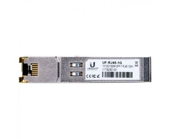 Модуль SFP Ubiquiti UF-RJ45-1G, изображение 3 Модуль SFP Ubiquiti UF-RJ45-1G, изображение 3
