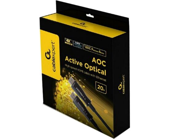 Кабель мультимедийный HDMI to HDMI 80m AOC V2.0 Cablexpert (CCBP-HDMI-AOC-80M), изображение 3 Кабель мультимедийный HDMI to HDMI 80m AOC V2.0 Cablexpert (CCBP-HDMI-AOC-80M), изображение 3