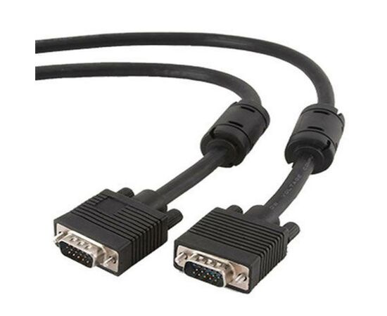 Кабель мультимедійний VGA 1.8m HD15M Pro black REAL-EL (EL123500043)