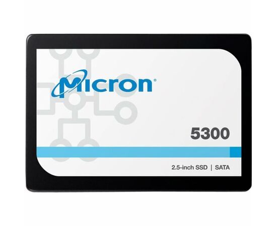 Накопичувач SSD для сервера 960GB SATA 6Gb/s 5300 MAX Enterprise SSD, 2.5” 7mm Micron (MTFDDAK960TDT-1AW1ZABYY)
