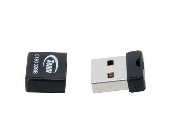 USB флеш накопичувач Team 32GB C12G Black USB 2.0 (TC12G32GB01), зображення 3