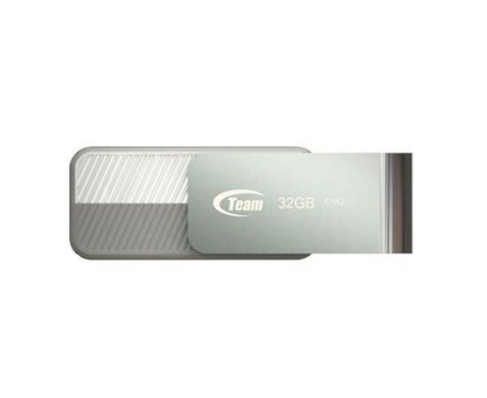 USB флеш накопитель Team 32GB C142 White USB 2.0 (TC14232GW01)