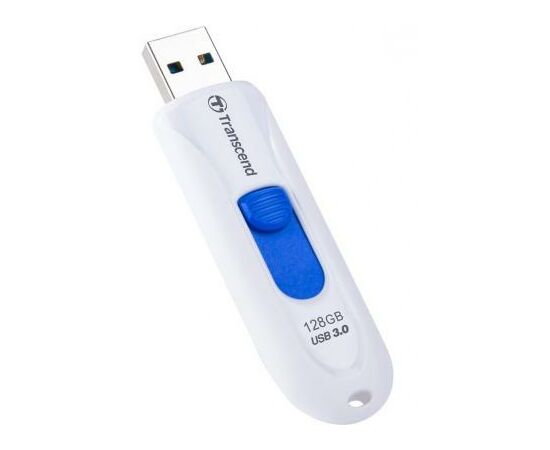 USB флеш накопитель Transcend 128GB JetFlash 790 White USB 3.0 (TS128GJF790W), изображение 3 USB флеш накопитель Transcend 128GB JetFlash 790 White USB 3.0 (TS128GJF790W), изображение 3