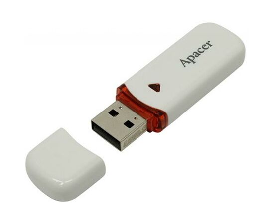 USB флеш накопитель Apacer 16GB AH333 white USB 2.0 (AP16GAH333W-1), изображение 5 USB флеш накопитель Apacer 16GB AH333 white USB 2.0 (AP16GAH333W-1), изображение 5