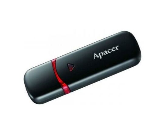 USB флеш накопитель Apacer 64GB AH333 black USB 2.0 (AP64GAH333B-1), изображение 4 USB флеш накопитель Apacer 64GB AH333 black USB 2.0 (AP64GAH333B-1), изображение 4
