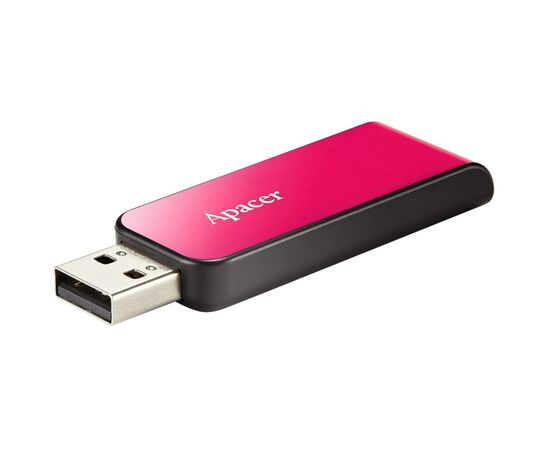 USB флеш накопитель Apacer 16GB AH334 pink USB 2.0 (AP16GAH334P-1), изображение 4 USB флеш накопитель Apacer 16GB AH334 pink USB 2.0 (AP16GAH334P-1), изображение 4