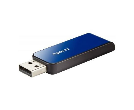 USB флеш накопитель Apacer 32GB AH334 blue USB 2.0 (AP32GAH334U-1), изображение 3 USB флеш накопитель Apacer 32GB AH334 blue USB 2.0 (AP32GAH334U-1), изображение 3