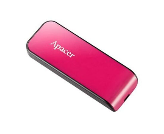 USB флеш накопитель Apacer 64GB AH334 pink USB 2.0 (AP64GAH334P-1), изображение 2 USB флеш накопитель Apacer 64GB AH334 pink USB 2.0 (AP64GAH334P-1), изображение 2