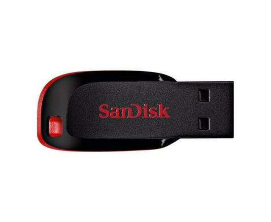 USB флеш накопитель SanDisk 64GB Cruzer Blade Black/red USB 2.0 (SDCZ50-064G-B35)