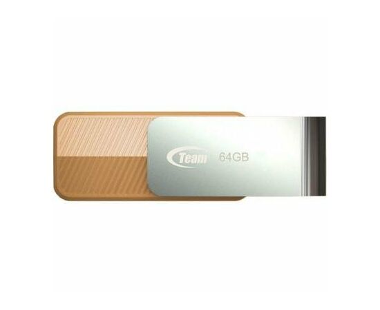 USB флеш накопичувач Team 64GB C143 Brown USB 3.0 (TC143364GN01)