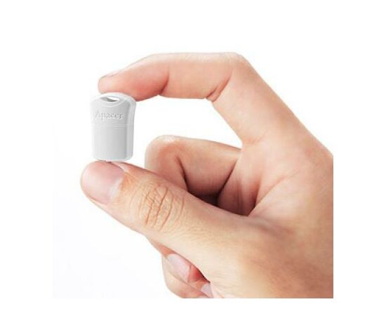 USB флеш накопитель Apacer 32GB AH116 White USB 2.0 (AP32GAH116W-1), изображение 4 USB флеш накопитель Apacer 32GB AH116 White USB 2.0 (AP32GAH116W-1), изображение 4
