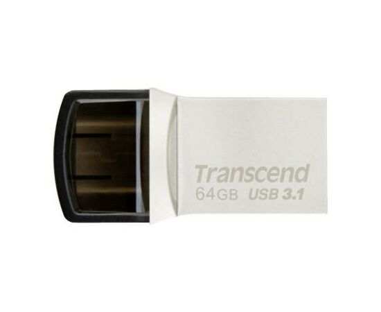 USB флеш накопичувач Transcend 64GB JetFlash 890S USB 3.1 (TS64GJF890S)