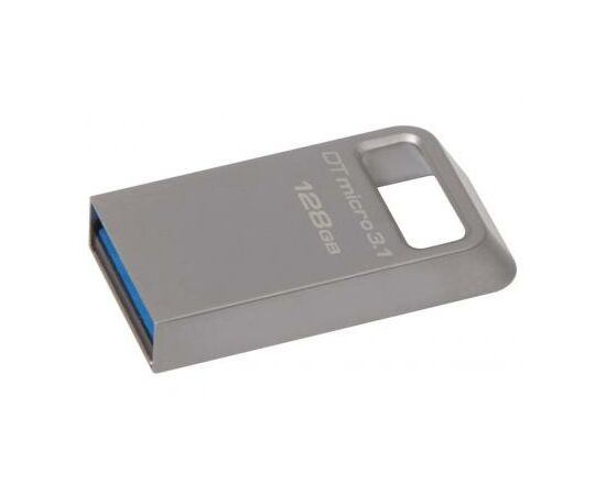 USB флеш накопитель Kingston 128GB DT Micro 3.1 USB 3.1 (DTMC3/128GB), изображение 2 USB флеш накопитель Kingston 128GB DT Micro 3.1 USB 3.1 (DTMC3/128GB), изображение 2