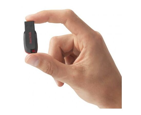 USB флеш накопитель SanDisk 128GB Cruzer Blade USB 2.0 (SDCZ50-128G-B35), изображение 7 USB флеш накопитель SanDisk 128GB Cruzer Blade USB 2.0 (SDCZ50-128G-B35), изображение 7