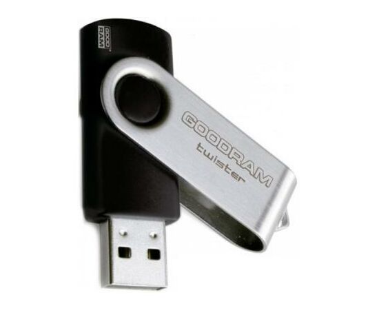USB флеш накопитель Goodram 4GB Twister Black USB 2.0 (UTS2-0040K0R11), изображение 2 USB флеш накопитель Goodram 4GB Twister Black USB 2.0 (UTS2-0040K0R11), изображение 2