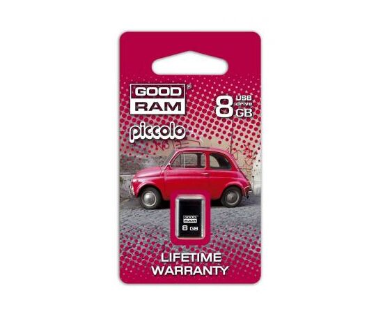 USB флеш накопитель Goodram 8GB Piccolo Black USB 2.0 (UPI2-0080K0R11), изображение 3 USB флеш накопитель Goodram 8GB Piccolo Black USB 2.0 (UPI2-0080K0R11), изображение 3