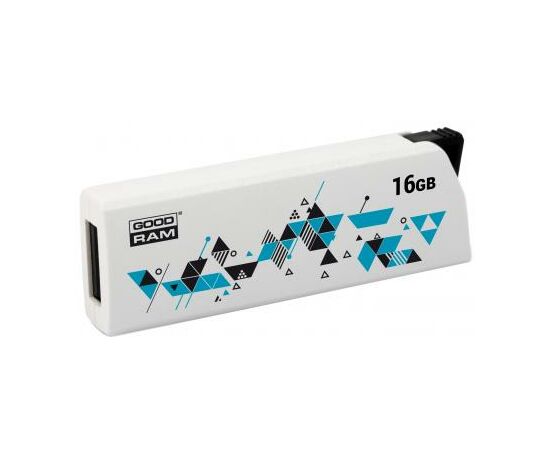 USB флеш накопитель Goodram 16GB Cl!ck White USB 2.0 (UCL2-0160W0R11), изображение 3 USB флеш накопитель Goodram 16GB Cl!ck White USB 2.0 (UCL2-0160W0R11), изображение 3