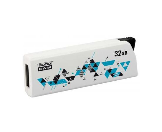 USB флеш накопитель Goodram 32GB Cl!ck White USB 2.0 (UCL2-0320W0R11), изображение 3 USB флеш накопитель Goodram 32GB Cl!ck White USB 2.0 (UCL2-0320W0R11), изображение 3