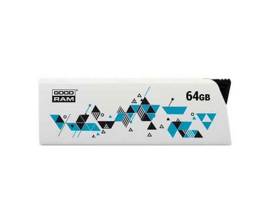 USB флеш накопитель Goodram 64GB Cl!ck White USB 2.0 (UCL2-0640W0R11)