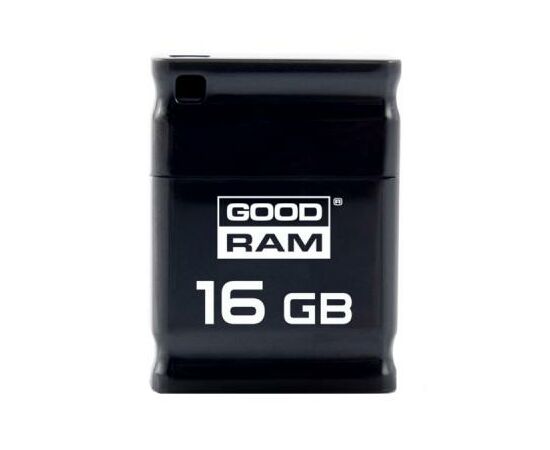 USB флеш накопичувач Goodram 16GB UPI2 Piccolo Black USB 2.0 (UPI2-0160K0R11)