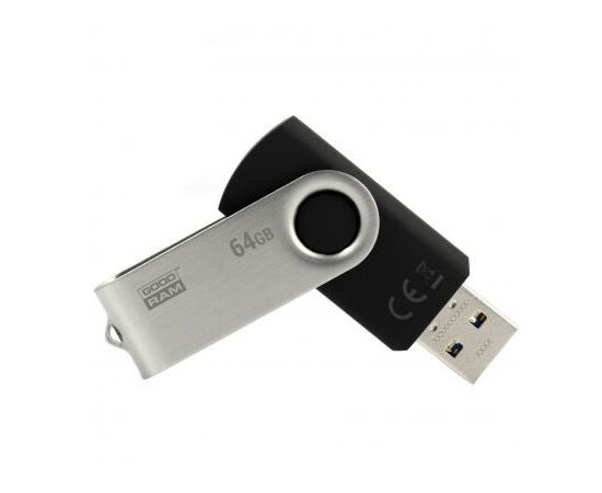 USB флеш накопичувач Goodram 64GB Twister Black USB 2.0 (UTS2-0640K0R11)