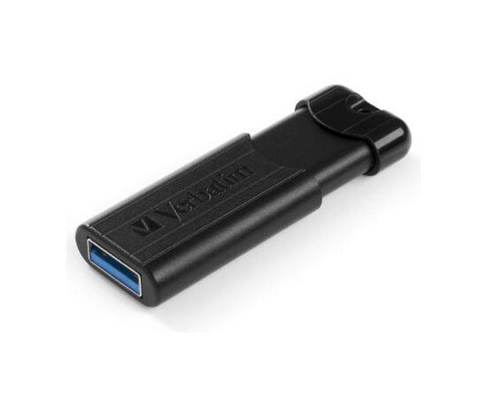 USB флеш накопитель Verbatim 64GB PinStripe Black USB 3.0 (49318), изображение 3 USB флеш накопитель Verbatim 64GB PinStripe Black USB 3.0 (49318), изображение 3