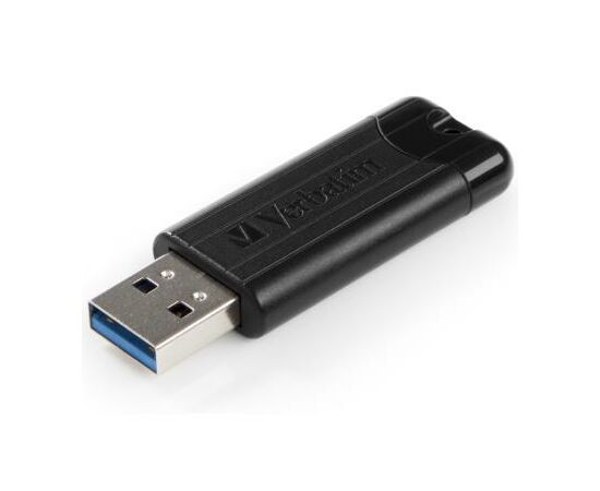 USB флеш накопитель Verbatim 64GB PinStripe Black USB 3.0 (49318), изображение 4 USB флеш накопитель Verbatim 64GB PinStripe Black USB 3.0 (49318), изображение 4