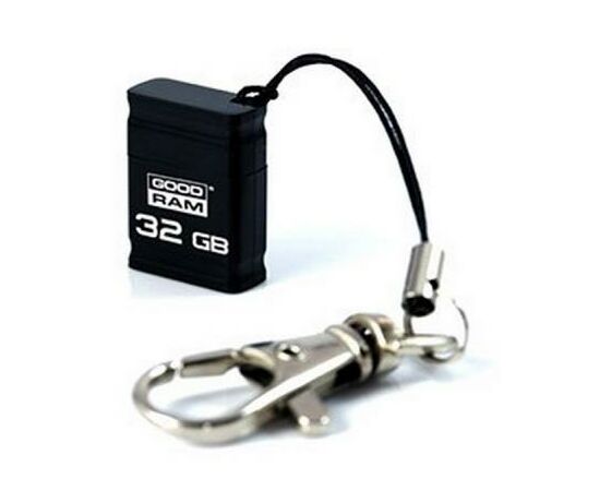 USB флеш накопитель Goodram 32GB Piccolo Black USB 2.0 (UPI2-0320K0R11), изображение 3 USB флеш накопитель Goodram 32GB Piccolo Black USB 2.0 (UPI2-0320K0R11), изображение 3