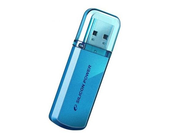 USB флеш накопитель Silicon Power 64GB Helios 101 Blue USB 2.0 (SP064GBUF2101V1B), изображение 2 USB флеш накопитель Silicon Power 64GB Helios 101 Blue USB 2.0 (SP064GBUF2101V1B), изображение 2