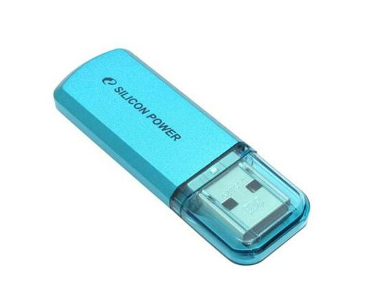 USB флеш накопитель Silicon Power 64GB Helios 101 Blue USB 2.0 (SP064GBUF2101V1B), изображение 3 USB флеш накопитель Silicon Power 64GB Helios 101 Blue USB 2.0 (SP064GBUF2101V1B), изображение 3