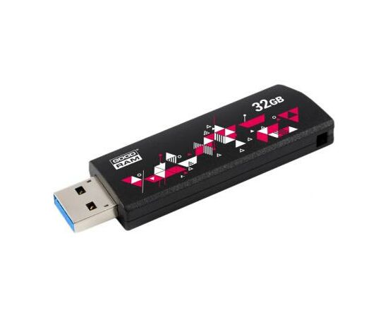 USB флеш накопитель Goodram 32GB UCL3 Click Black USB 3.0 (UCL3-0320K0R11), изображение 3 USB флеш накопитель Goodram 32GB UCL3 Click Black USB 3.0 (UCL3-0320K0R11), изображение 3