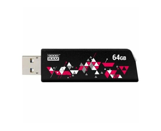 USB флеш накопитель Goodram 64GB UCL3 Click Black USB 3.0 (UCL3-0640K0R11), изображение 2 USB флеш накопитель Goodram 64GB UCL3 Click Black USB 3.0 (UCL3-0640K0R11), изображение 2