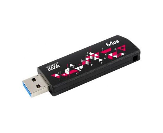 USB флеш накопитель Goodram 64GB UCL3 Click Black USB 3.0 (UCL3-0640K0R11), изображение 3 USB флеш накопитель Goodram 64GB UCL3 Click Black USB 3.0 (UCL3-0640K0R11), изображение 3