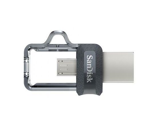 USB флеш накопитель SanDisk 64GB Ultra Dual Black USB 3.0 OTG (SDDD3-064G-G46), изображение 3 USB флеш накопитель SanDisk 64GB Ultra Dual Black USB 3.0 OTG (SDDD3-064G-G46), изображение 3