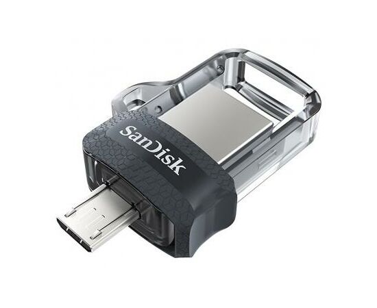 USB флеш накопитель SanDisk 64GB Ultra Dual Black USB 3.0 OTG (SDDD3-064G-G46), изображение 5 USB флеш накопитель SanDisk 64GB Ultra Dual Black USB 3.0 OTG (SDDD3-064G-G46), изображение 5