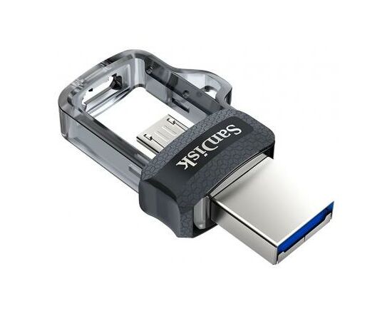 USB флеш накопитель SanDisk 64GB Ultra Dual Black USB 3.0 OTG (SDDD3-064G-G46), изображение 6 USB флеш накопитель SanDisk 64GB Ultra Dual Black USB 3.0 OTG (SDDD3-064G-G46), изображение 6