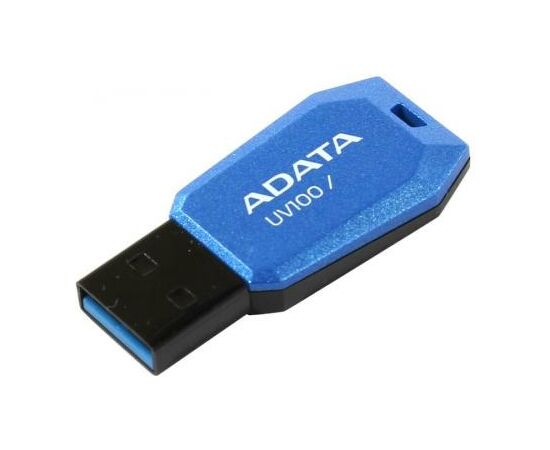 USB флеш накопитель ADATA 32GB DashDrive UV100 Blue USB 2.0 (AUV100-32G-RBL), изображение 2 USB флеш накопитель ADATA 32GB DashDrive UV100 Blue USB 2.0 (AUV100-32G-RBL), изображение 2