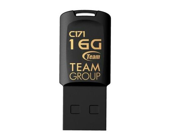 USB флеш накопичувач Team 16GB C171 Black USB 2.0 (TC17116GB01)